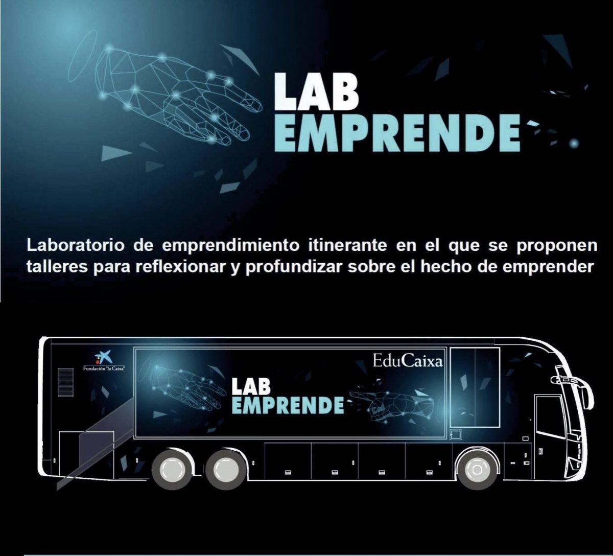 Llega a Casares el autobús que enseña a los jóvenes habilidades emprendedoras - Captura de pantalla 2021 08 24 a las 18.01.27 LABEMPRENDE, en Casares.