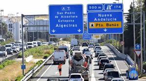 El Ministerio de Transportes, Movilidad y Agenda Urbana invertirá en mejoras de la A-7 en Marbella - Carretera A 7 Carretera A-7