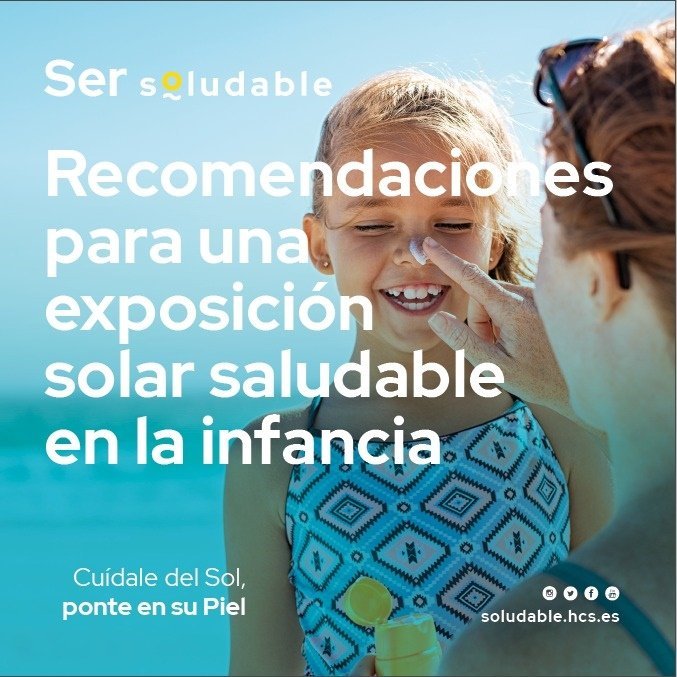 'Soludable', una guía específica dirigida a menores para la hora de exponerse al sol - IMAGEN NOTAPRENSA GUIASOLUDABLE INFANCIA Soludable