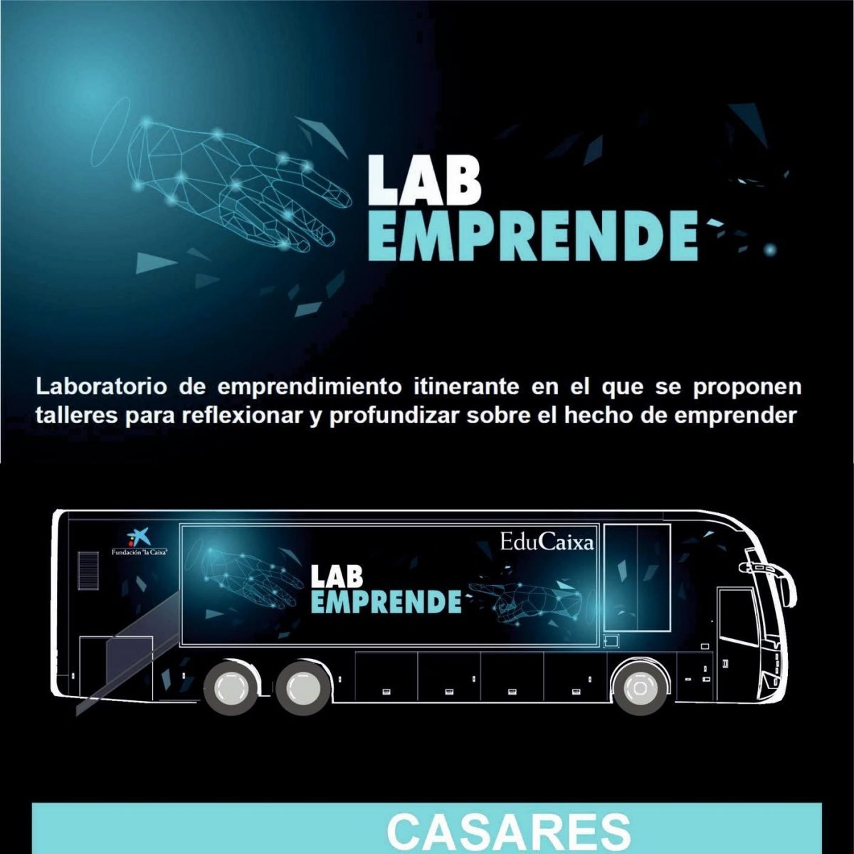 Laboratorio móvil en Casares - Lab Emprende Casares Lab Emprende Casares