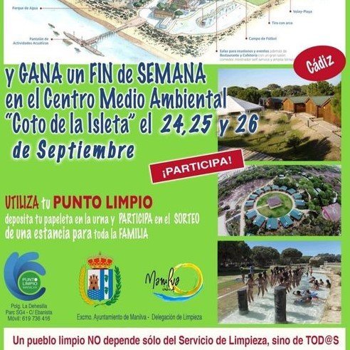 Manilva oferta otro viaje para los usuarios del punto limpio - Sorteo viaje Punto Limpio Manilva Sorteo viaje Punto Limpio Manilva