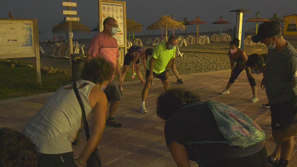 Gran éxito de la VIII edición de 'Sendero Nocturno' playas de Manilva - VIII Sendero Nocturno Playa de Manilva