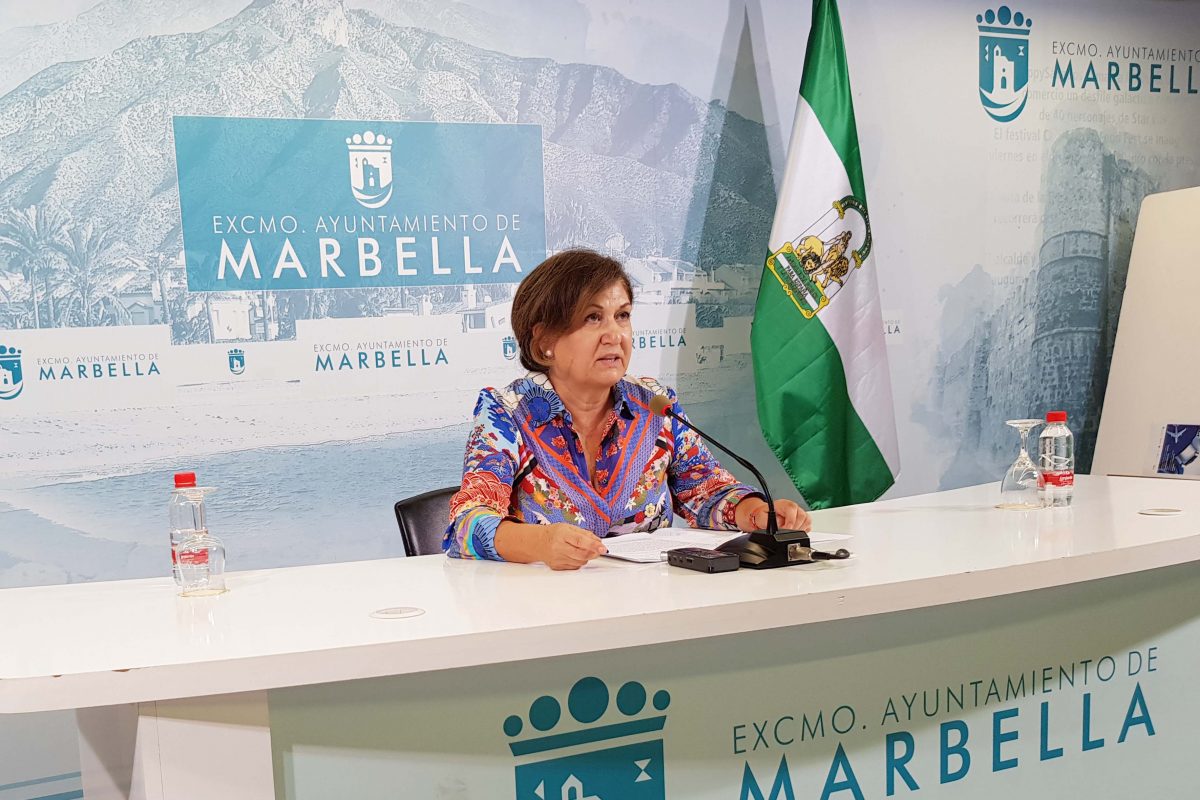 Directora general de Cultura en Marbella, Carmen Díaz.