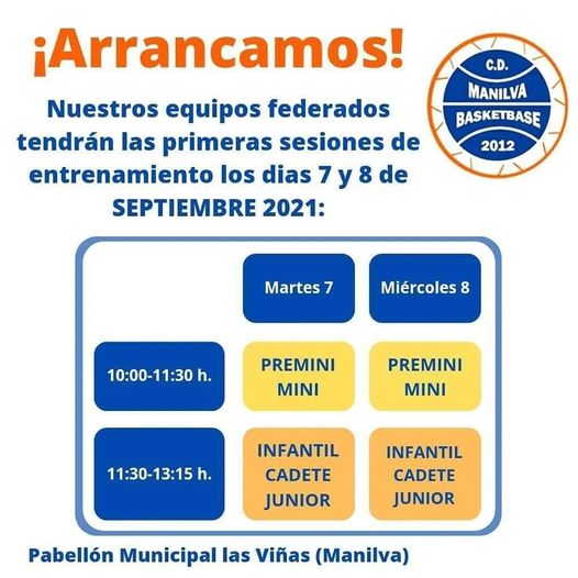 El C.D. Manilva Basketbase arranca su pretemporada - C.D. MANILVA BASKETBASE C.D. MANILVA BASKETBASE