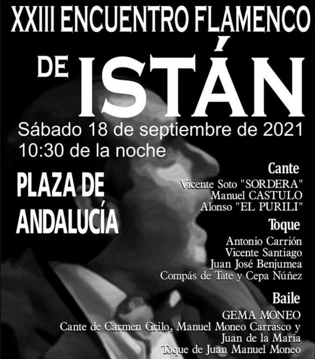 Istán celebra su XXIII Encuentro Flamenco, todo un referente para los amantes de este género - Captura de pantalla 2021 09 16 a las 14.24.08 XXIII Encuentro Flamenco Istán.