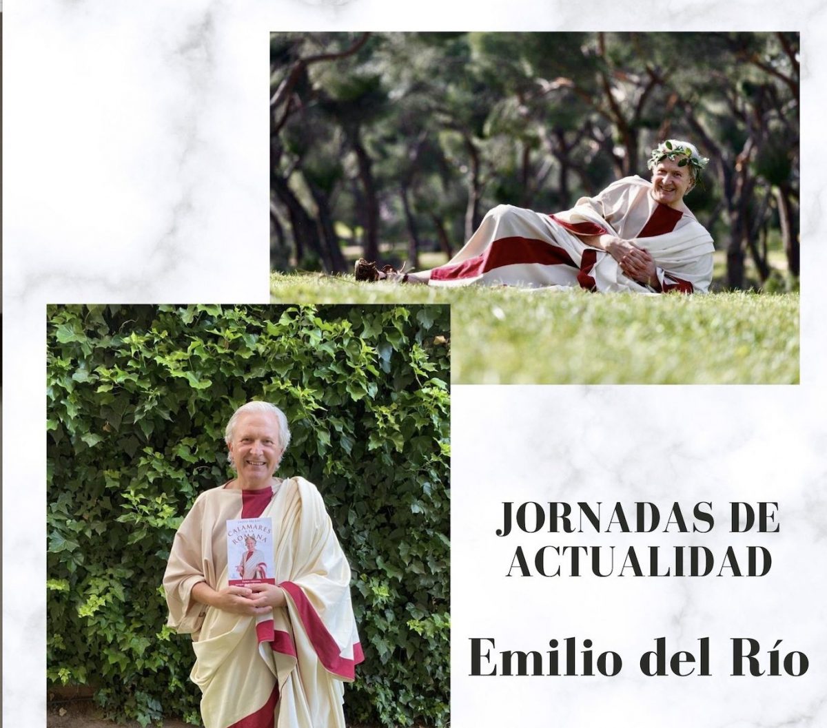El escritor y divulgador del mundo latino, Emilio del Río, ofrece una charla en la Casa de Las Tejerinas - Captura de pantalla 2021 09 21 a las 20.22.18 Emilio del Río.