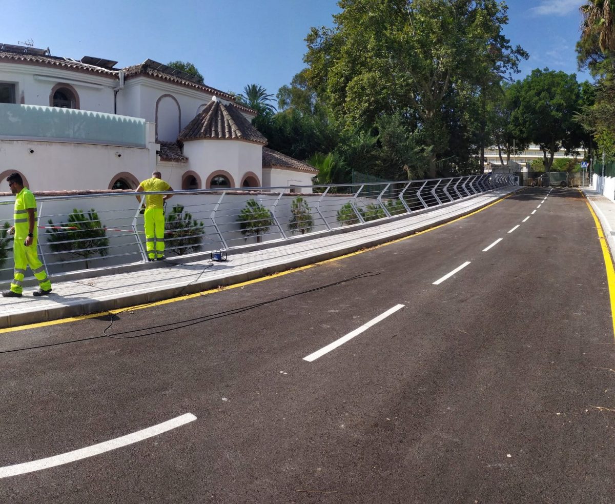 Concluido el nuevo vial que conecta Casasola, Atalaya e Isdabe, y que evita incorporaciones a la autovía - Foto vial Atalaya Vial Atalaya.