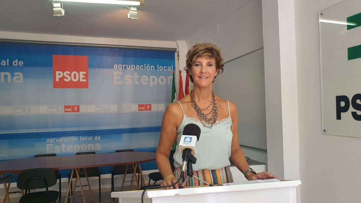 El PSOE califica de "pelotazo" los proyectos de Hidalgo y acusa al alcalde de "dilapidar el patrimonio municipal" - IMG 20210907 WA0004 Emma Molina PSOE Estepona