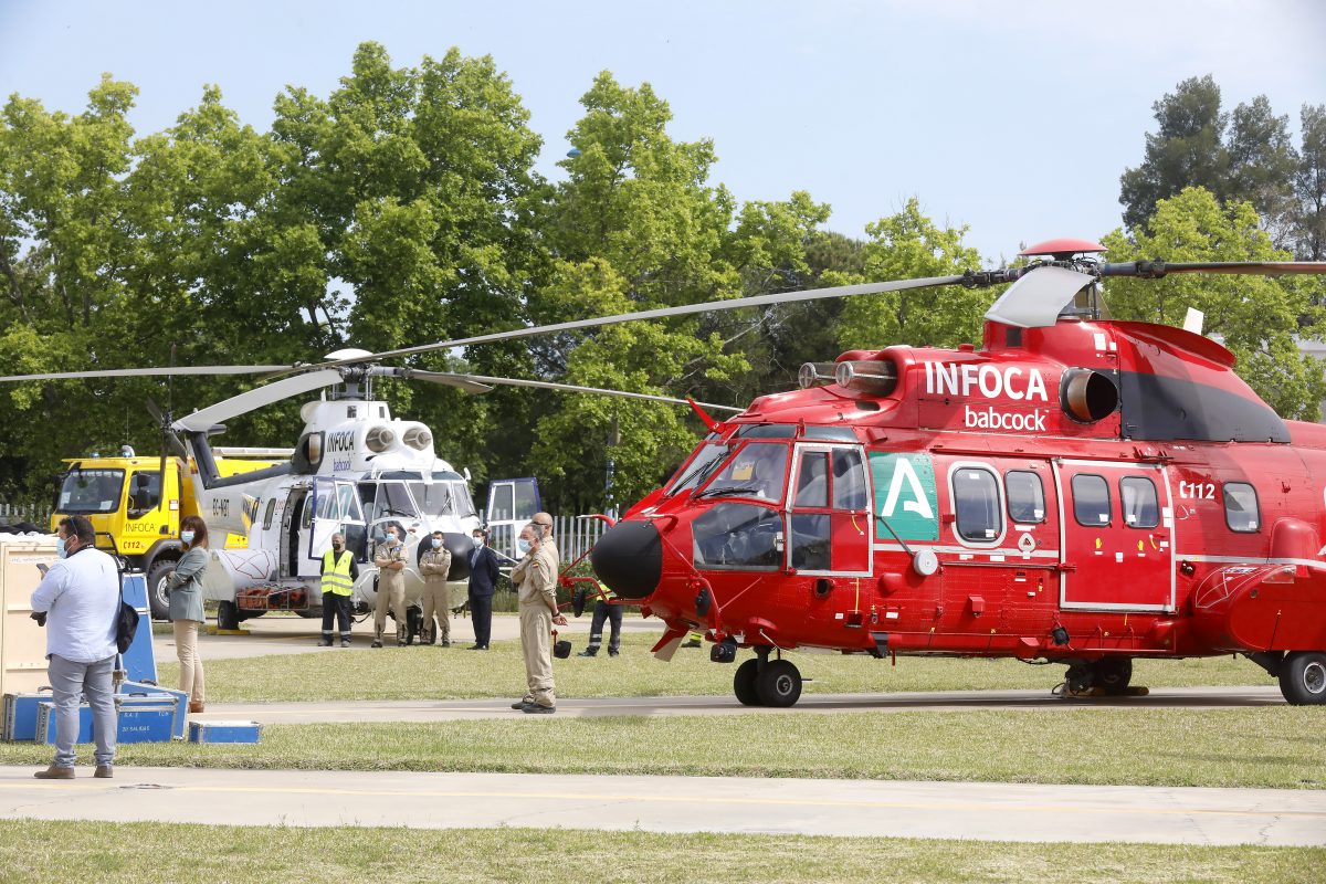 Helicópteros Súper Puma y Kamov: las armas pesadas del INFOCA contra el fuego - superpuma Helicópteros Súper Puma y Kamov: las armas pesadas del INFOCA contra el fuego - superpuma
