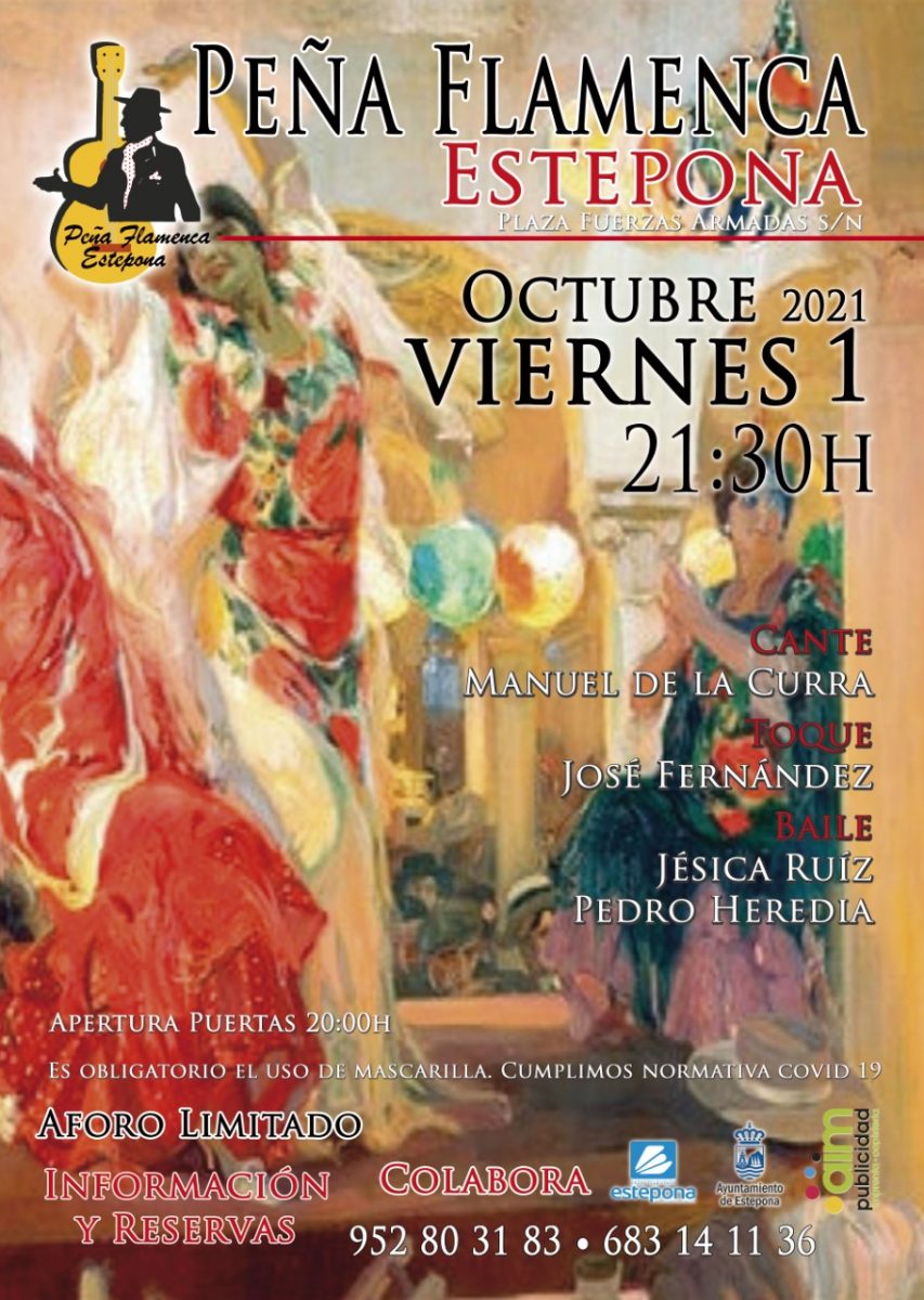 Manuel de la Curra protagoniza la próxima velada de la Peña Flamenca de Estepona - thumbnail 1 octubre Manuel de la Curra protagoniza la próxima velada de la Peña Flamenca de Estepona - thumbnail 1 octubre
