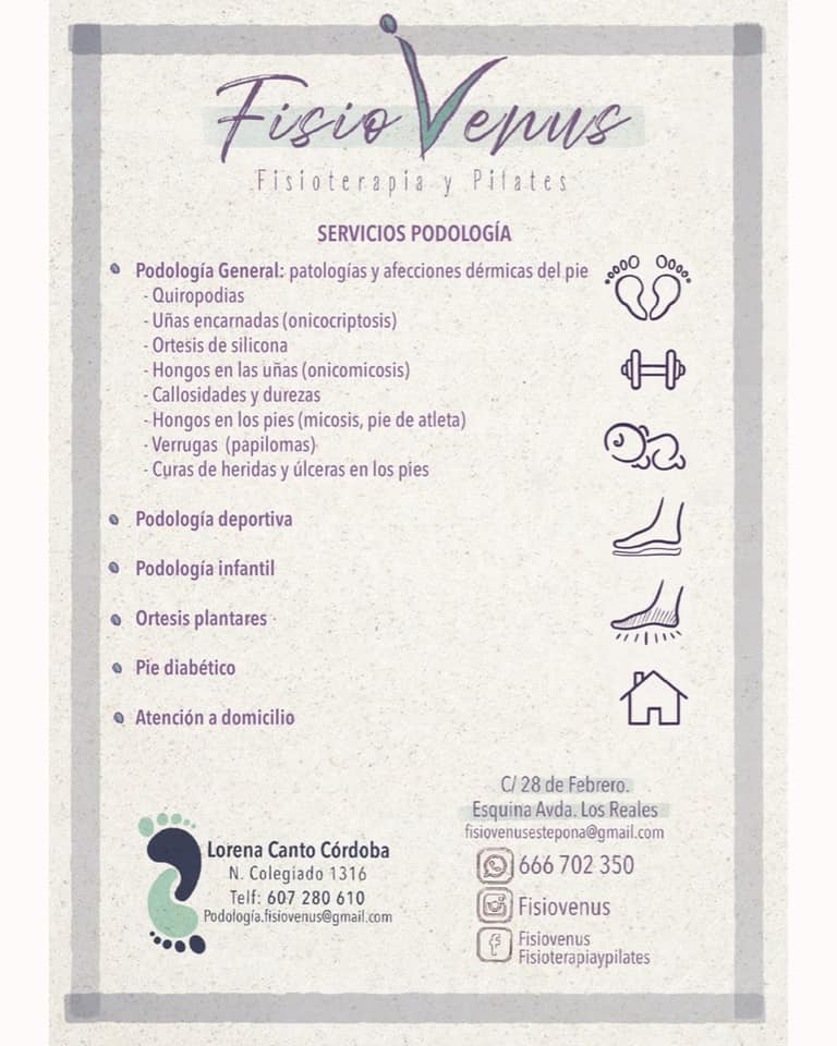 La mejor atención en Podología llega a FisioVenus, tras 5 meses ofreciendo una Fisioterapia de sobresaliente - 242249256 231178959058280 5638564068321602008 n La mejor atención en Podología llega a FisioVenus, tras 5 meses ofreciendo una Fisioterapia de sobresaliente - 242249256 231178959058280 5638564068321602008 n