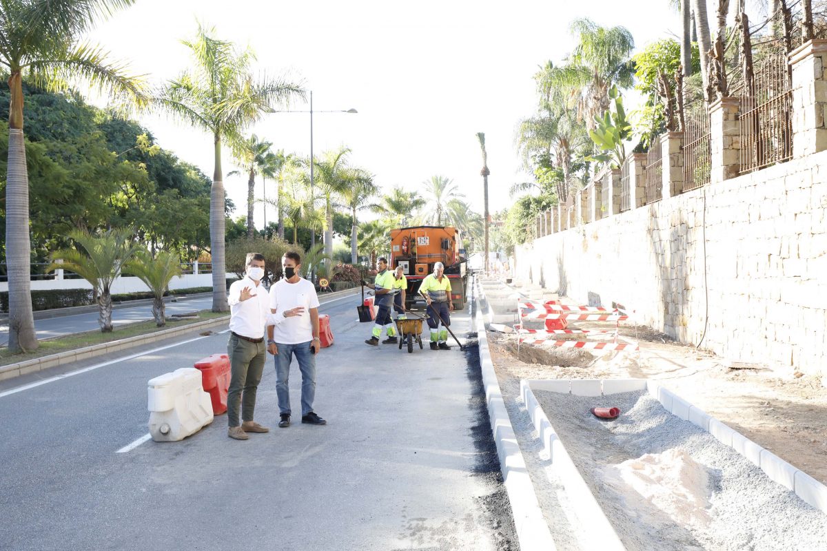 Nueva Andalucía se revitaliza con acerados que mejoran la accesibilidad y seguridad vial - OTM3234 Nueva Andalucía se revitaliza con acerados que mejoran la accesibilidad y seguridad vial - OTM3234