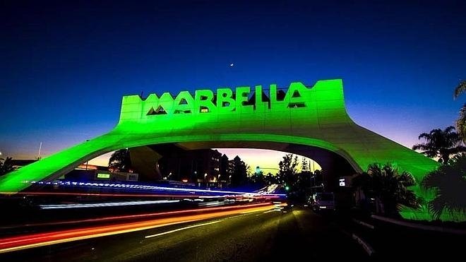 Marbella se viste de verde el 10 de octubre por el Día Mundial de la Salud Mental - marbella 660x371 1 Arco de Marbella iluminado de verde.