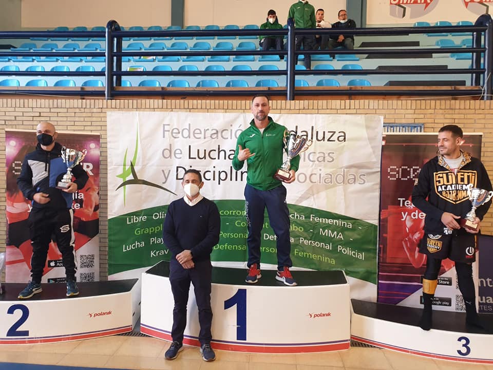 El Gladius Team Manilva, el mejor club de Andalucía en el Campeonato de Grappling y Jiu Jitsu - 261307313 2937128666600606 9146169451201596775 n Ernesto Romero, en el primer puesto en el pódium.