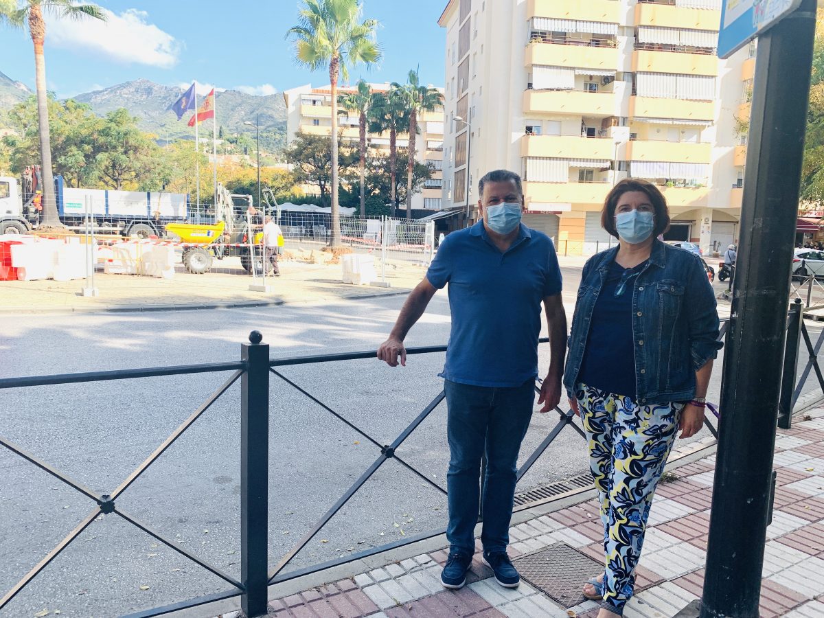 El PSOE califica de "despilfarro" la reforma de rotondas en Marbella - Foto 1 El PSOE califica de "despilfarro" la reforma de rotondas en Marbella - Foto 1