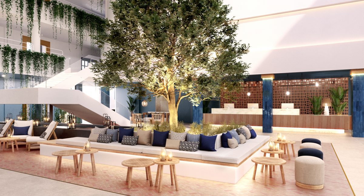 Así quedará el antiguo Iberostar de Estepona tras pasar a ser el METT Hotel & Beach Resort de cinco estrellas - METT Hotel Beach Resort Lobby 01 Así quedará el antiguo Iberostar de Estepona tras pasar a ser el METT Hotel & Beach Resort de cinco estrellas - METT Hotel Beach Resort Lobby 01