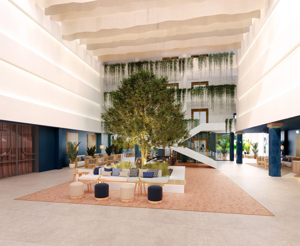 Así quedará el antiguo Iberostar de Estepona tras pasar a ser el METT Hotel & Beach Resort de cinco estrellas - METT Hotel Beach Resort Lobby 02 Así quedará el antiguo Iberostar de Estepona tras pasar a ser el METT Hotel & Beach Resort de cinco estrellas - METT Hotel Beach Resort Lobby 02