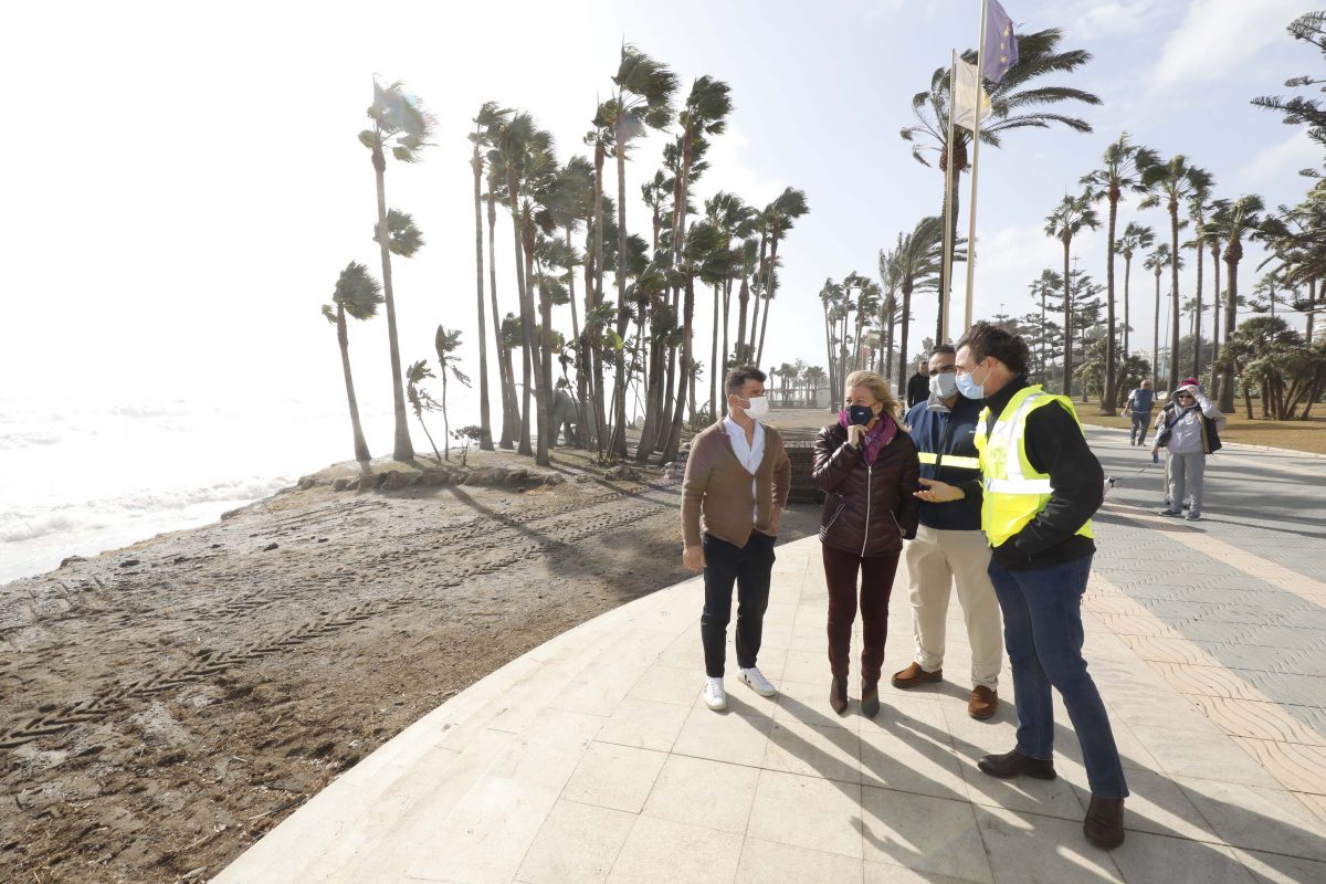 La alcaldesa exige al Gobierno que “ponga en marcha de una vez por todas los proyectos para estabilizar el litoral" - OTM5584 La alcaldesa exige al Gobierno que “ponga en marcha de una vez por todas los proyectos para estabilizar el litoral" - OTM5584