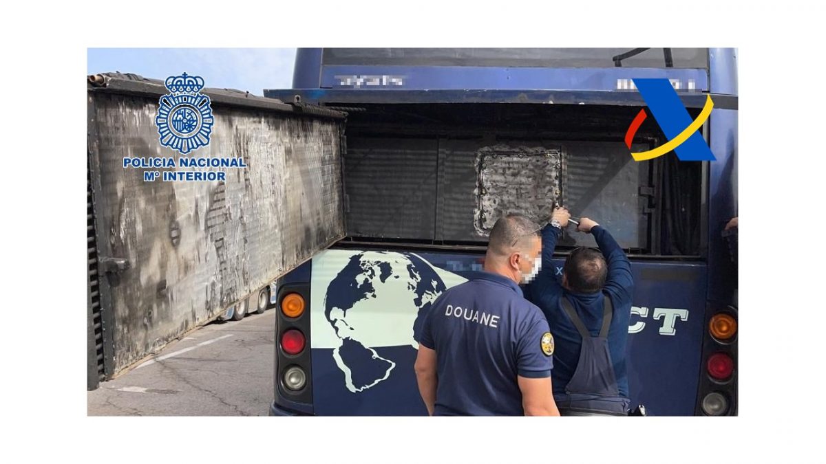 Desarticulada una banda que transportaba droga oculta en autobuses - 20211210 Foto 1 Desarticulada una banda que transportaba droga oculta en autobuses - 20211210 Foto 1