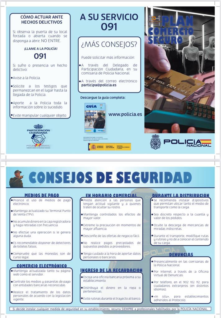 La Policía Nacional da consejos a los comerciantes y a los clientes para evitar las estafas y robos en Navidad - WhatsApp Image 2021 12 02 at 10.56.39 AM
