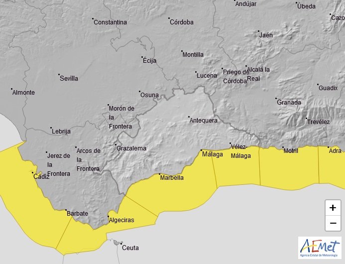 El aviso amarillo por temporal se extiende a todo el fin de semana - avisos El aviso amarillo por temporal se extiende a todo el fin de semana - avisos