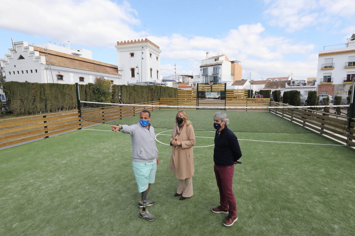 Una pista multideporte y voley playa cerca del teatro La Alcoholera de El Ingenio, en San Pedro - 0H3A0179 Nuevas instalaciones deportivas en San Pedro.