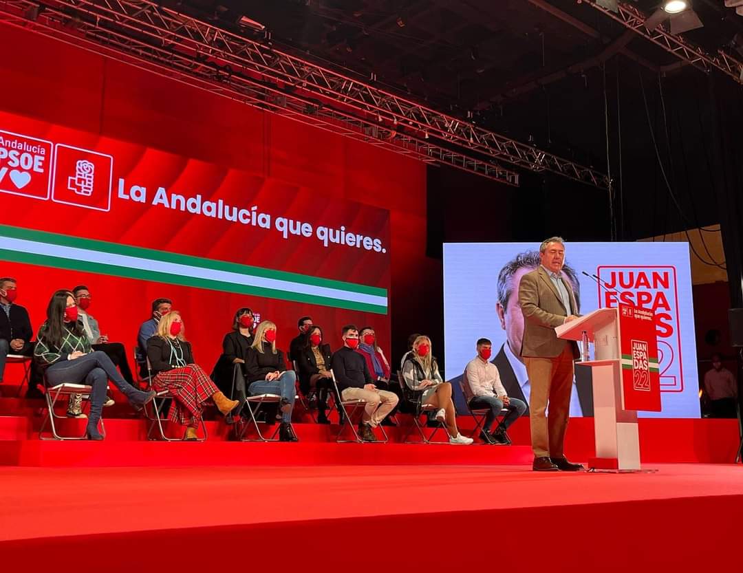 Espadas defiende el proyecto para la recuperación de Andalucía frente a la "alianza tóxica de las derechas" - Juan Espadas Espadas defiende el proyecto para la recuperación de Andalucía frente a la "alianza tóxica de las derechas" - Juan Espadas