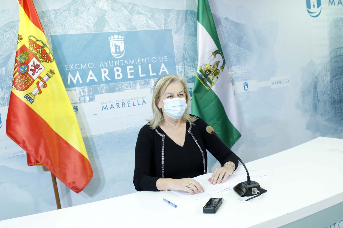 Marbella invirtió 324 millones de euros en más de un millar de viviendas durante 2021 - OTM0719 Concejala de Ordenación del Territorio, María Francisca Caracuel.