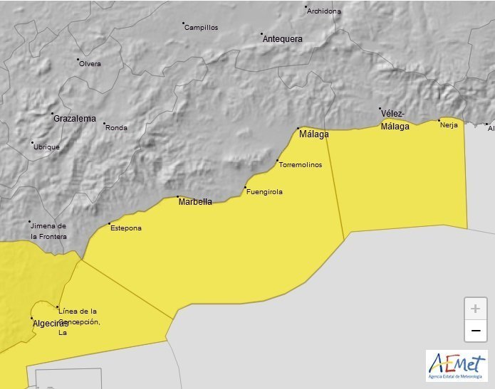AEMET activará el aviso amarillo este jueves por un nuevo temporal de levante - aemet AEMET activará el aviso amarillo este jueves por un nuevo temporal de levante - aemet