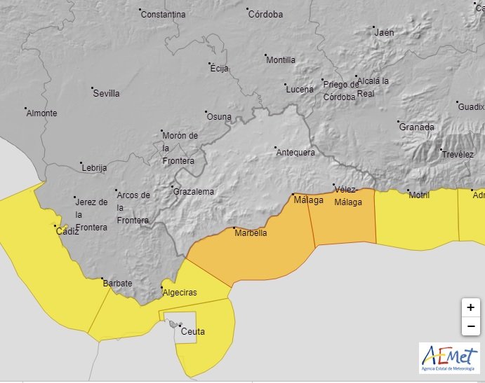AEMET activa el aviso naranja por fuerte temporal y olas de cuatro metros - avisos AEMET activa el aviso naranja por fuerte temporal y olas de cuatro metros - avisos