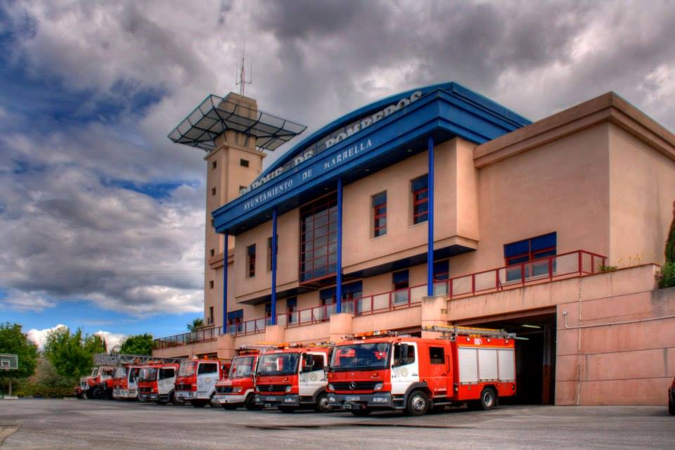 José Bellido, el bombero marbellí que recibió críticas por actuar fuera de servicio en un incendio - 12063426 1169575359725661 2832095233078087468 n Parque de Bomberos de Marbella.