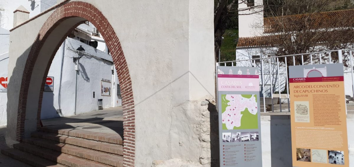 Completada la restauración del Arco del Llano de la Fuente y las Coperas con paneles informativos - 274243206 3207465746202344 5806884719974250833 n Arco del Llano de la Fuente, Casares.