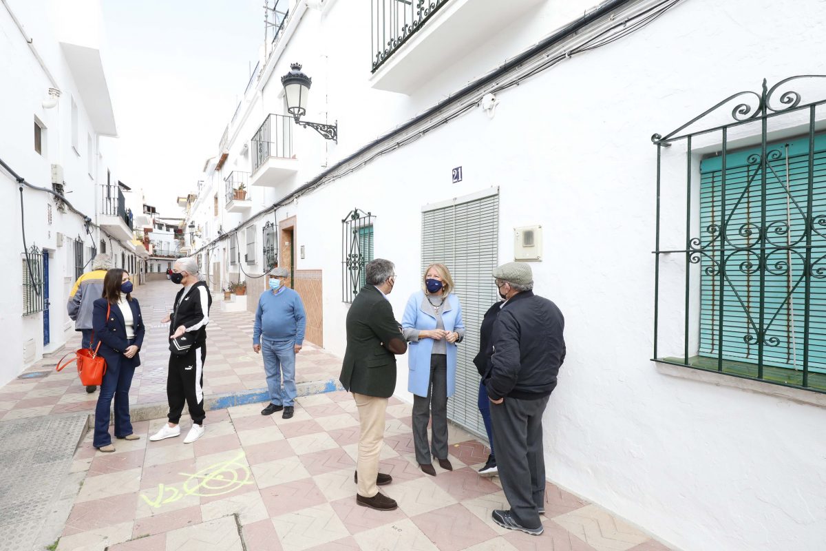Comienzan los trabajos de regeneración urbana del Pasaje San José de San Pedro Alcántara - OTM1360 Comienzan los trabajos de regeneración urbana del Pasaje San José de San Pedro Alcántara.
