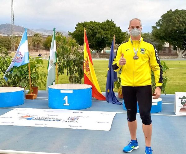 El esteponero Miguel López, bronce en el Campeonato de Andalucía de Lanzamiento de Peso - atletismo El esteponero Miguel López, bronce en el Campeonato de Andalucía de Lanzamiento de Peso - atletismo