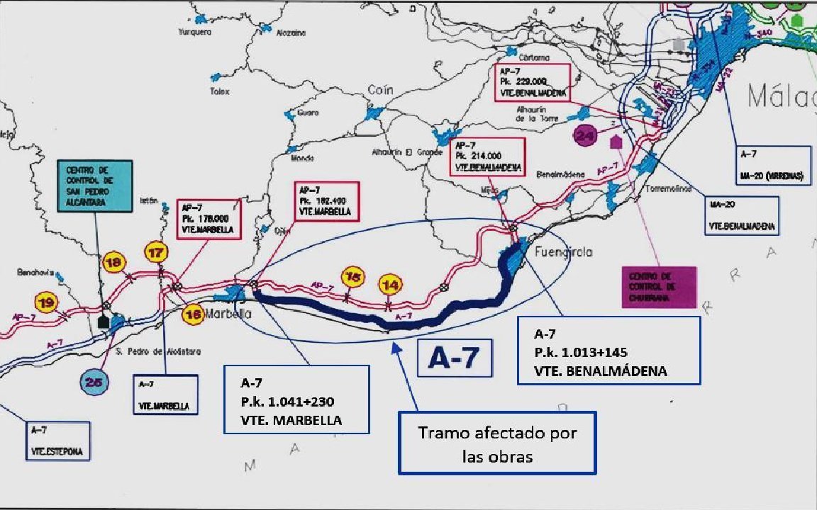 El Gobierno mejorará el firme de la autovía a su paso por Marbella, Mijas y Fuengirola - mejora autovia El Gobierno mejorará el firme de la autovía a su paso por Marbella, Mijas y Fuengirola - mejora autovia