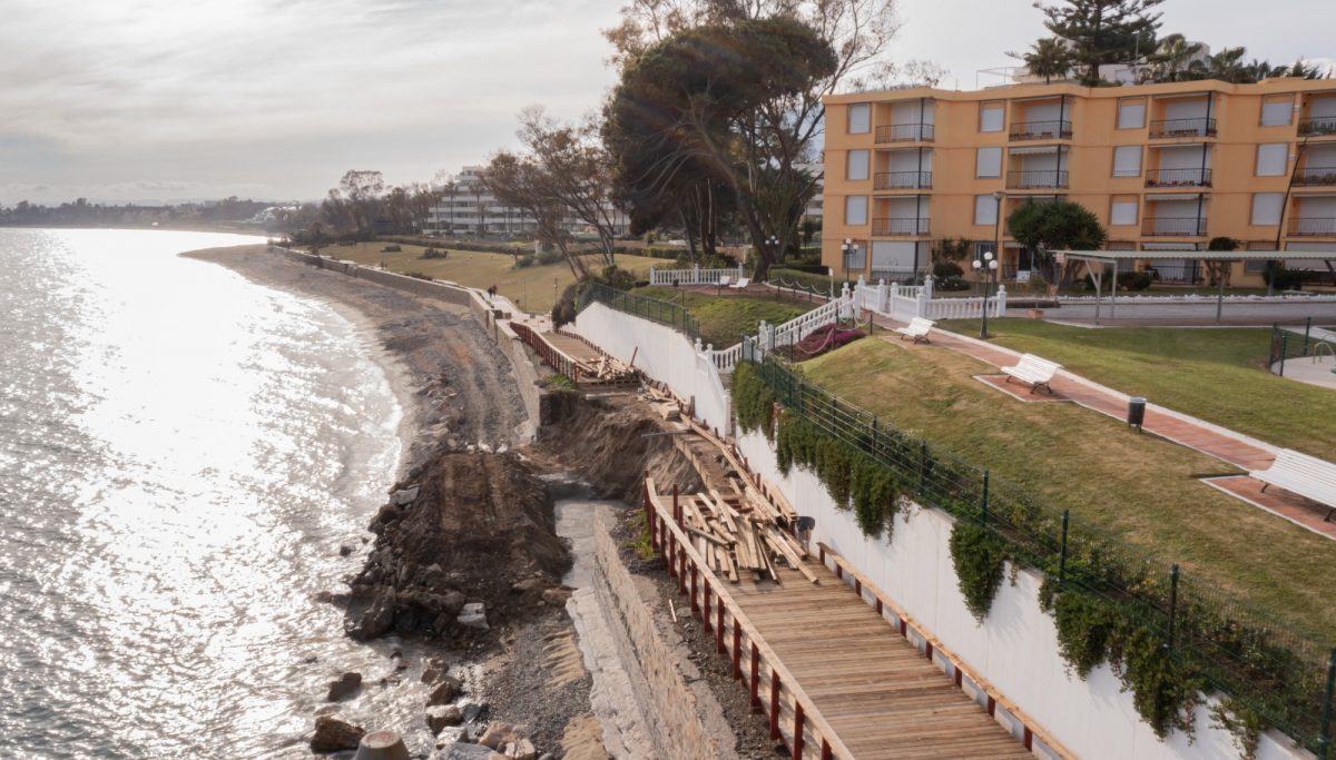 La Mancomunidad, dispuesta a acabar con el problema de las playas para siempre - Foto Tramo El Pirata Tramo El Pirata, senda litoral en Estepona.