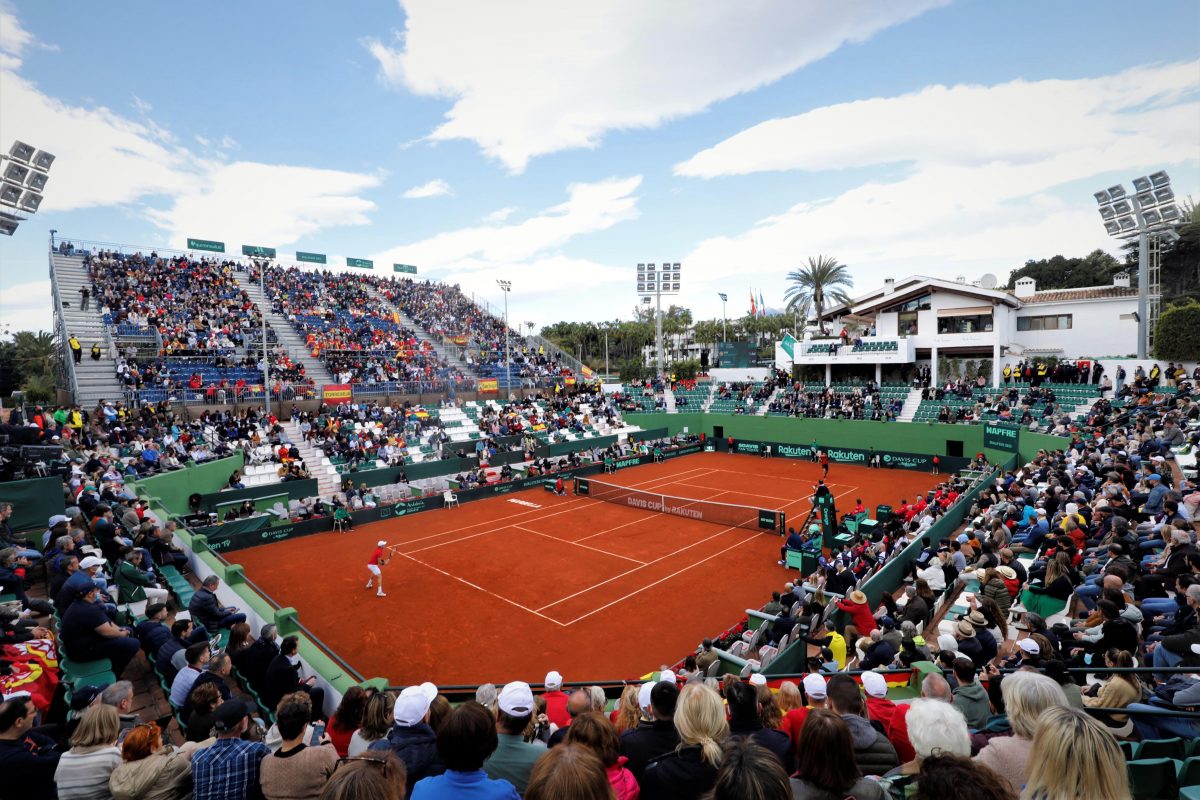 Oficial: Marbella será sede de la Copa Davis 2025 - H3A3087 Eliminatoria de la Copa Davis España-Rumanía.