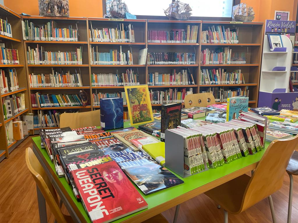 La biblioteca de Estepona cuenta ya con un Club de Lectura - WhatsApp Image 2022 03 29 at 12.47.44 PM Sala Infantil de la Biblioteca Municipal de Estepona.