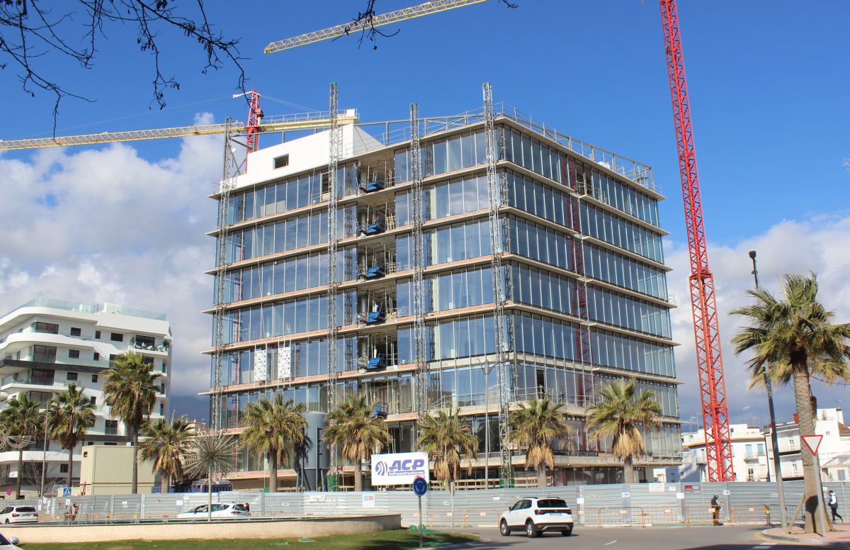 El nuevo Ayuntamiento de Estepona, ejecutado al 70 por ciento - foto ayuntamiento El nuevo Ayuntamiento de Estepona, ejecutado al 70 por ciento - foto ayuntamiento