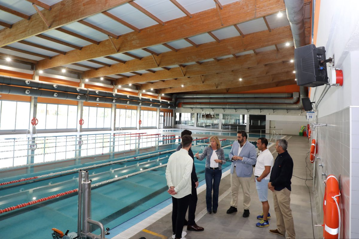 El centro deportivo Fuentenueva reabrirá la zona de agua el 3 de mayo y renovará las pistas de pádel - 0H3A7756 Visita al centro deportivo de San Pedro.