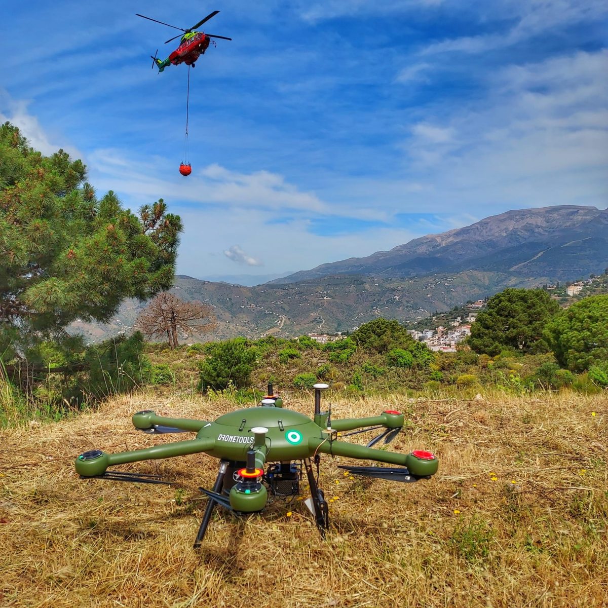 El Plan Infoca incorporará drones aéreos y terrestres - Dron Infoca El Plan Infoca incorporará drones aéreos y terrestres - Dron Infoca