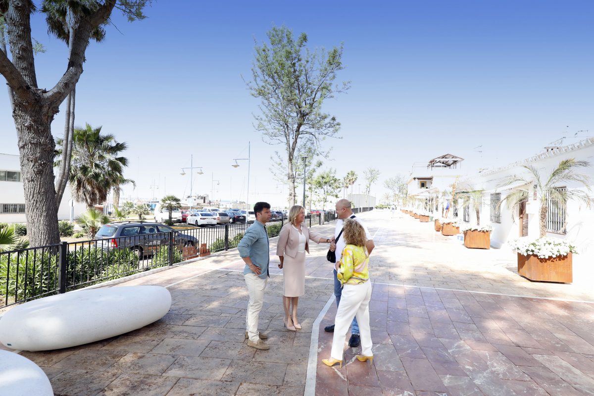 Concluyen las obras de remodelación en el entorno del Puerto de la Bajadilla en Marbella - TGM5732 Concluyen las obras de remodelación en el entorno del Puerto de la Bajadilla en Marbella - TGM5732