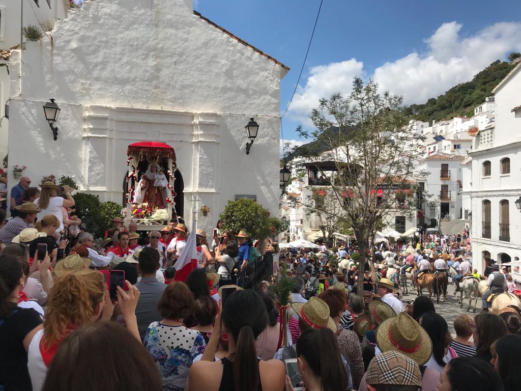 Comienzan los preparativos para la Romería de Casares - romeria Romería Virgen del Rosario, Casares. Archivo
