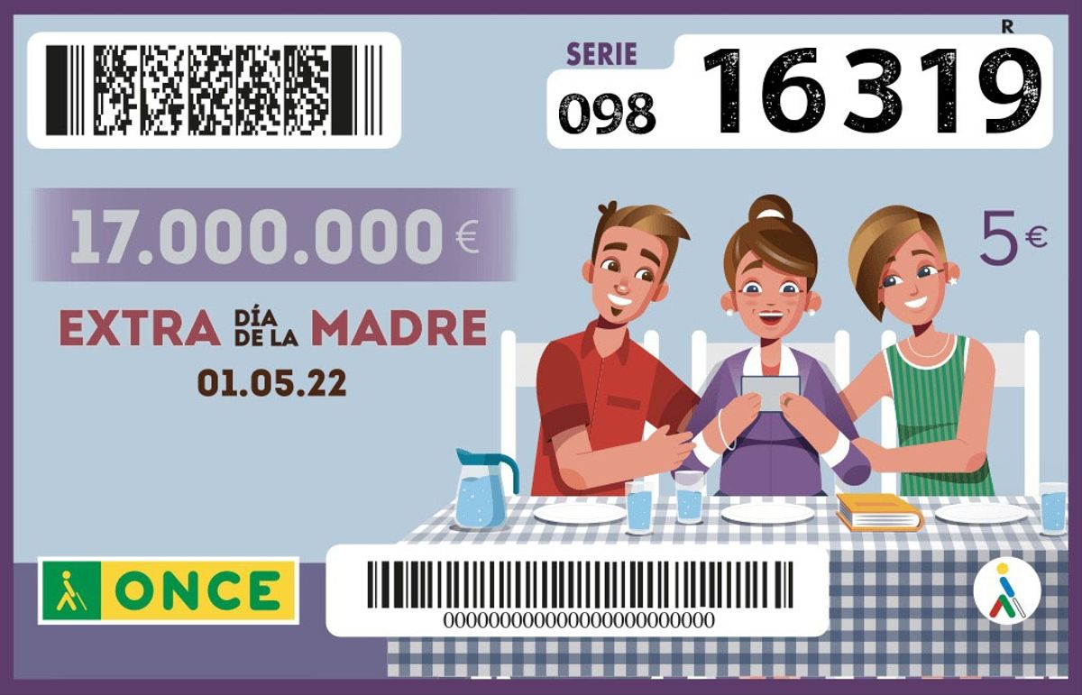 El sorteo del Día de la Madre de la ONCE reparte 40.000 euros en Estepona - sorteo dia de la madre El sorteo del Día de la Madre de la ONCE reparte 40.000 euros en Estepona - sorteo dia de la madre
