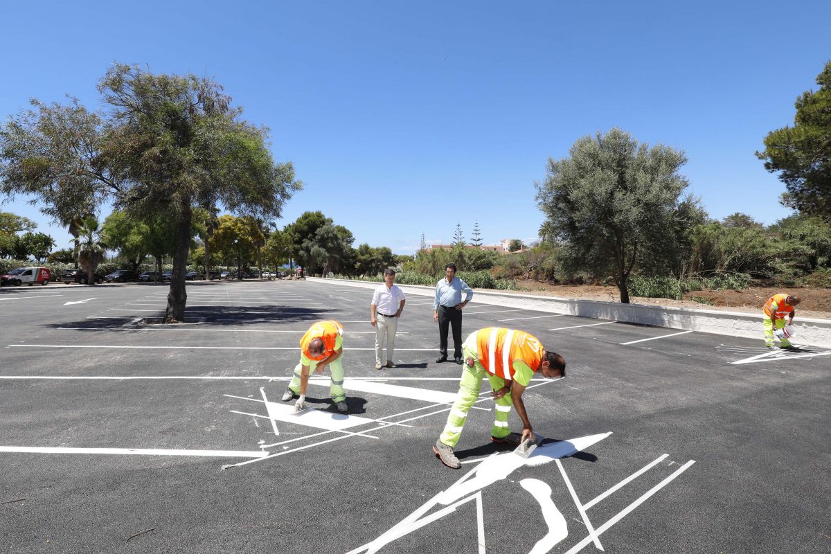 160 plazas más de aparcamiento en los accesos a la playa Real de Zaragoza de Las Chapas - TGM2629 160 plazas más de aparcamiento en los accesos a la playa Real de Zaragoza de Las Chapas - TGM2629