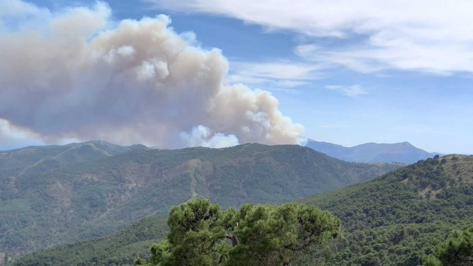 Todos los efectivos para combatir el fuego de Pujerra: "El problema va a ser la noche" - img2.rtve