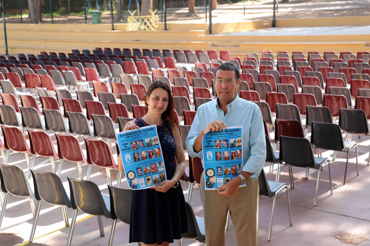 El cine de verano de Las Chapas arranca a un euro la entrada - 0H3A0571 Presentación programación del cine de verano de Las Chapas.