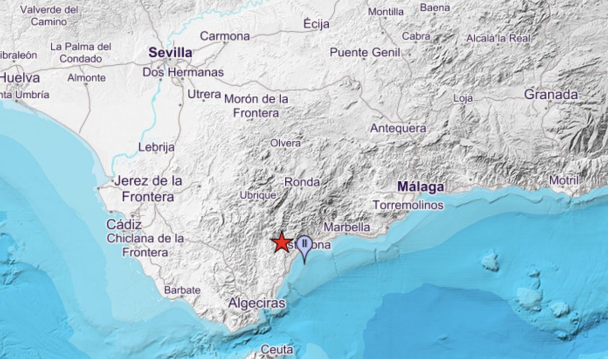 Casares registra un terremoto de 3.1 grados de magnitud - Captura de pantalla 2022 07 26 a las 14.19.18 Seísmo en Casares