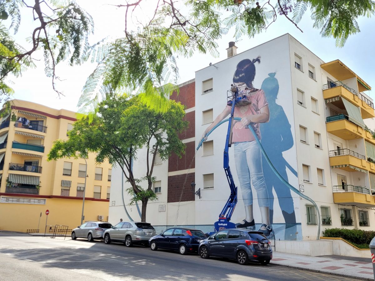 Foto mural restauración