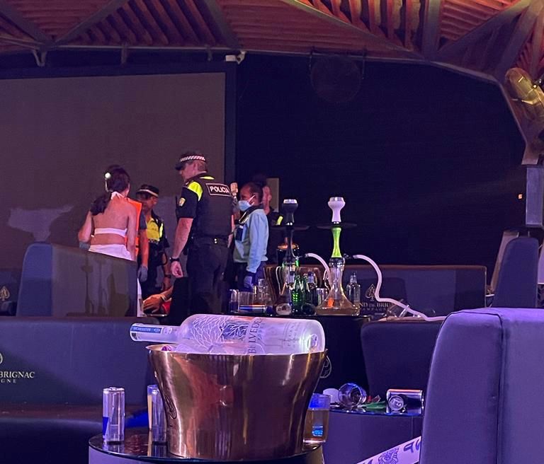 Cuáles fueron los protocolos de acceso la noche del tiroteo de Opium Marbella - WhatsApp Image 2022 07 18 at 1.54.10 PM Momentos después del tiroteo | Área Costa del Sol